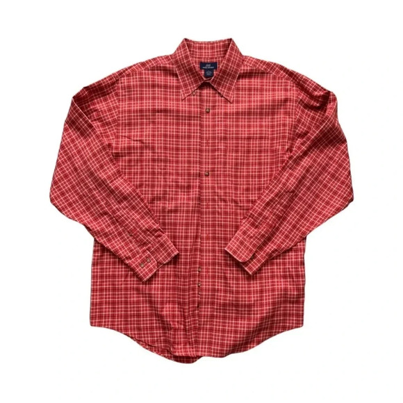 Brooks Brothers Other - Brooks Brothers 346 Original Long Sleeve Button Shirt Plaid Sz L